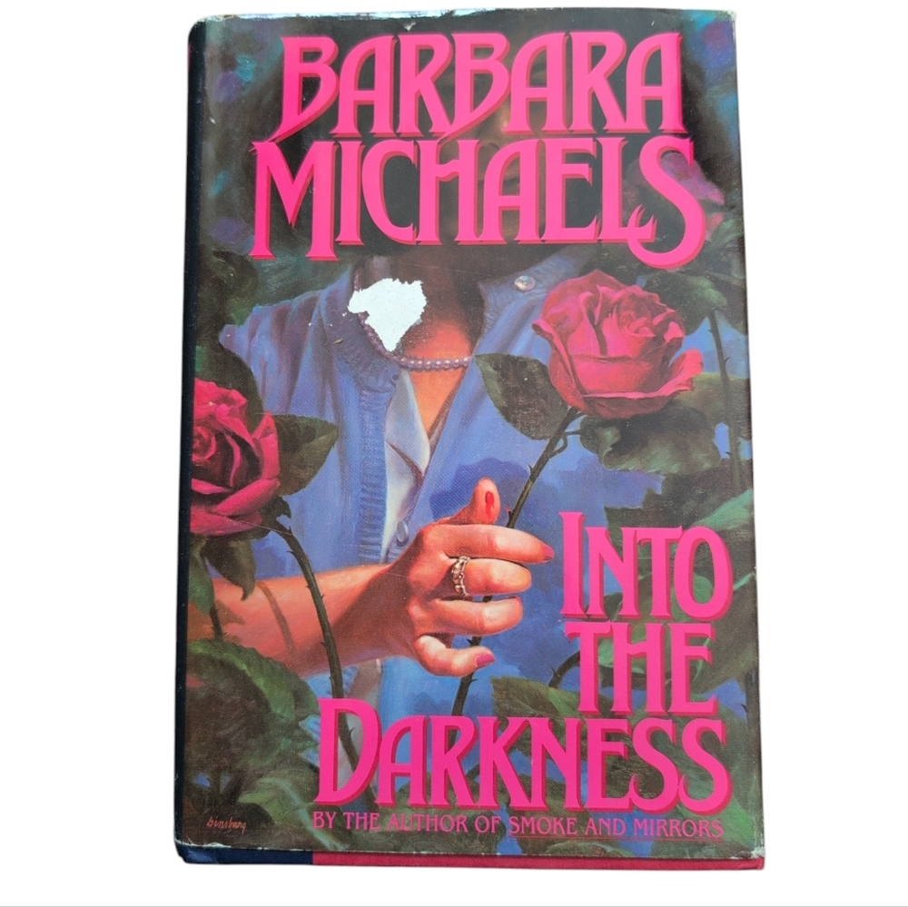 🍁2/$7🍁Into The Darkness By Barbara Michaels Hardcover Vintage